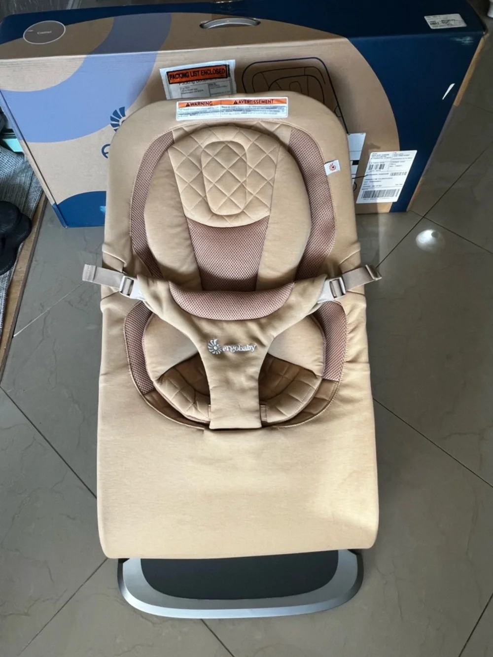 Ergobaby 3-in-1 Evolve Bouncer - Picture 2 of 6